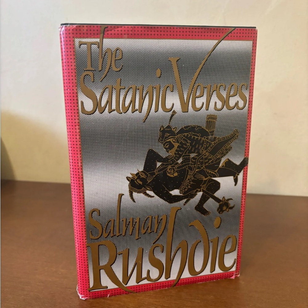 The Satanic Verses Salman Rushdie 1988 Viking Hardcover